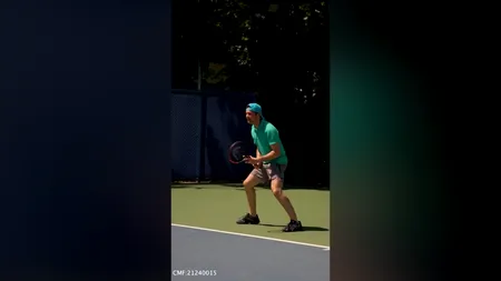 Sebastian BURDUJA, meci de tenis cu Mihaela BUZĂRNESCU / „Ziua Meciului pe bune este pe 9 iunie, la vot”