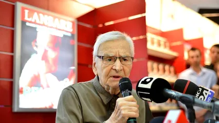 Lansarea cărții lui Radu Beligan, unul dintre cele mai emoționante evenimente de la Bookfest. 