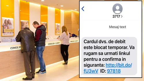 „Aveți cardul de debit temporar blocat! O nouă înșelăciune a luat amploare în România, în numele Băncii Transilvania