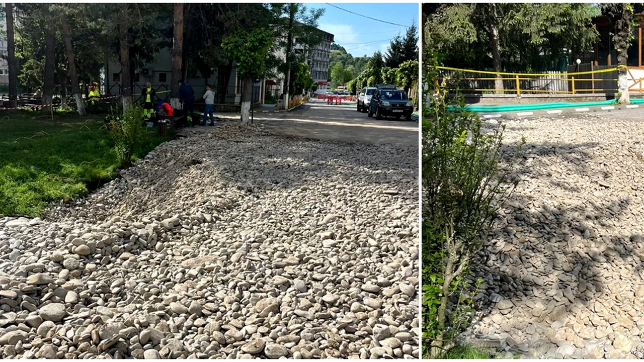 ULTIMA ORĂ: ce s-a observat în zona din Slănic Prahova unde s-a surpat o stradă/Comitetul pentru Situații de Urgență, convocat!