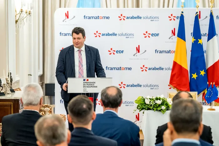 Directorul general al Nuclearelectrica, Cosmin Ghiță - Foto: Facebook/Nuclearelectrica SA