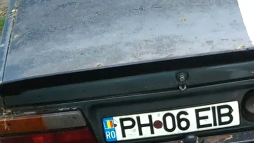 Ce a pățit un șofer din Ploiești care și-a abandonat mașina pe trotuar