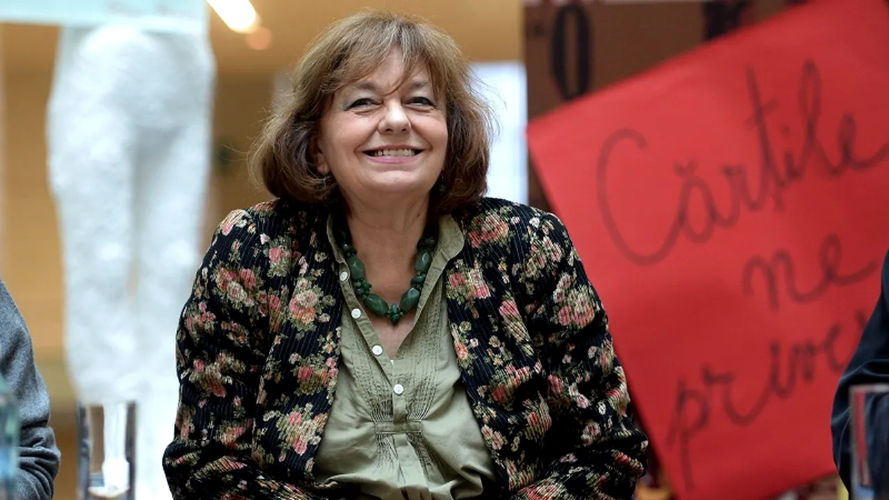 Ana Blandiana își promovează volumul 