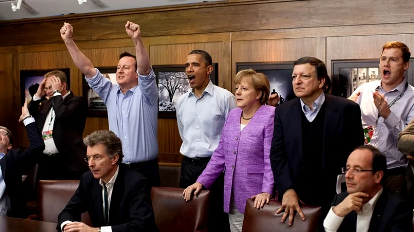 FINALA CHAMPIONS LEAGUE 2012, la nivel înalt. Cum au trăit Angela Merkel, David Cameron și Barack Obama marele meci. FOTO