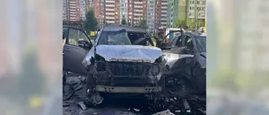 Doi răniți după explozia unei mașini, la Moscova. Una din victime ar fi ofițer GRU