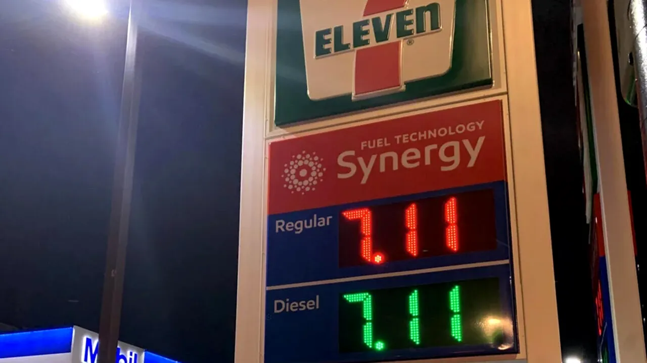 Credeați că în România s-a scumpit!? De necrezut câți dolari costă 1 litru de motorină într-o benzinărie din SUA