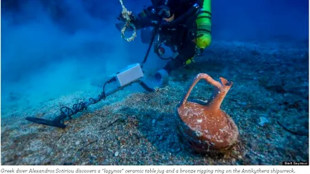 Descoperiri importante în apele Mării Egee. „Acesta este Titanicul lumii antice