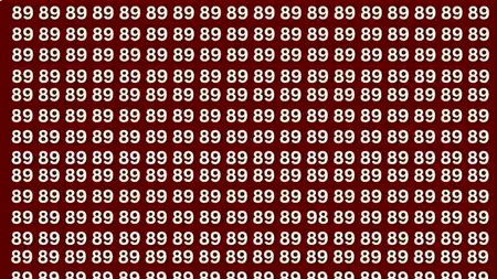 Iluzie optică VIRALĂ. Ce IQ ai dacă găsești numărul 98 în mai puțin de 5 secunde