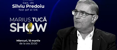 Marius Tucă Show începe miercuri, 15 martie, de la ora 20.00, LIVE pe gândul.ro