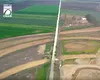 Imagini aeriene SPECTACULOASE surprinse de pe șantierul Autostrăzii A7 Bacău – Pașcani / Care este valoarea contractului