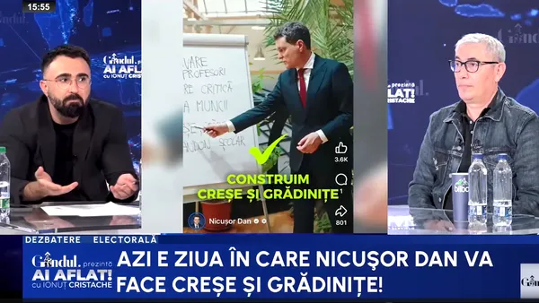 Doru Bușcu, despre PROMISIUNILE lui Nicușor Dan: O confesiune freudiană. Vrea, de fapt, să rămână primar
