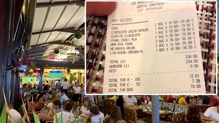 De necrezut! Câți lei a dat un turist pe o sticlă de apă, la o terasă din Mamaia. E mai scumpă decât berea!