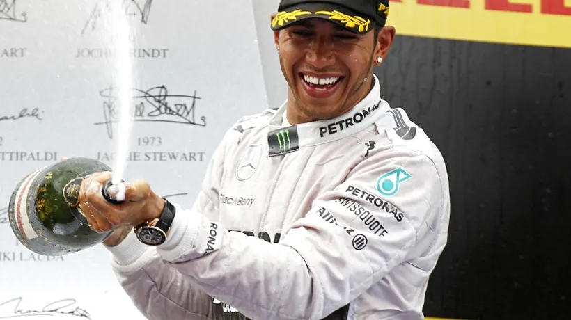 Lewis Hamilton a câștigat Marele Premiu al SUA, Nico Rosberg pe locul 2