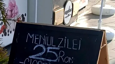 Ce a primit un turist care a comandat „meniul zilei” la 25 de lei, într-un local din stațiunea Neptun