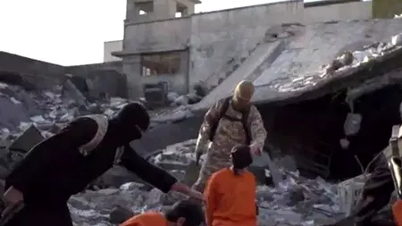 Cinci bărbați, executați într-o nouă înregistrare ISIS. Unul dintre jihadiști vorbește franceza