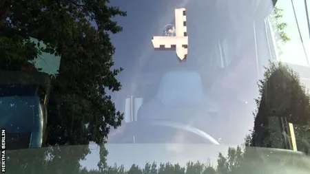 Clipe de groază pentru fotbaliștii de la Hertha Berlin. 