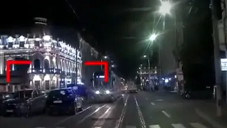 Motivul ireal pentru care un șofer de 19 ani și-a parcat mașina pe linia de tramvai, în Iași