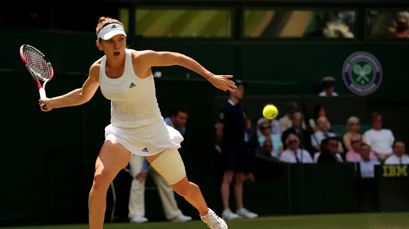 Simona Halep a pierdut în semifinale la Wimbledon, 6-7, 2-6, cu Eugenie Bouchard