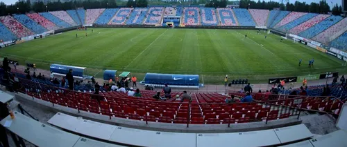 Partida Steaua - Ceahlăul se va disputa pe stadionul din Ghencea