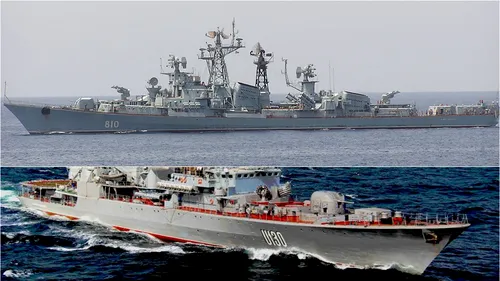 Incident periculos în Marea Neagră: Gestul provocator pe care l-ar fi făcut un distrugător rus în timpul unui exercițiu militar