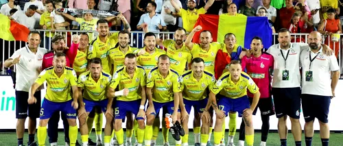 România a devenit CAMPIOANĂ mondială la minifotbal, pentru prima dată în istorie! A câștigat dramatic, la lovituri de departajare, finala cu <i class='ep-highlight'>Kazahstan</i>