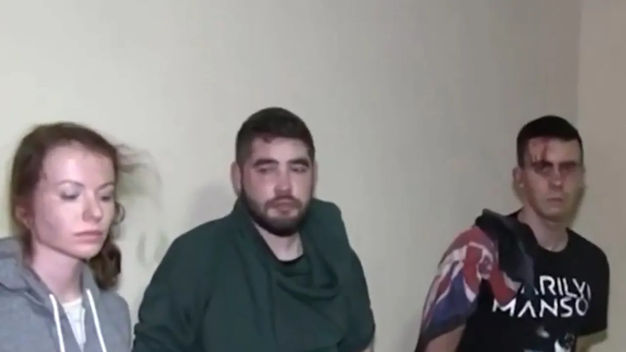 Imagini de groază din Belarus! Protestatari bătuți, în direct la televiziune, strigând: „Nu mai fac!” - VIDEO