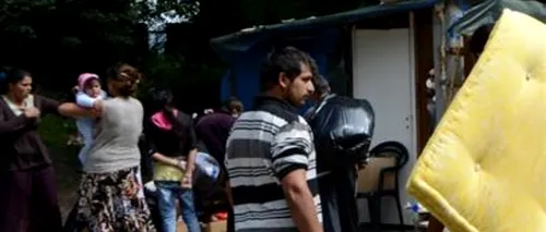 Zeci de familii de romi din regiunea franceză RhÃ´ne-Alpes, expulzate voluntar în România