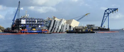 Operațiunile de redresare a pachebotului Costa Concordia au început