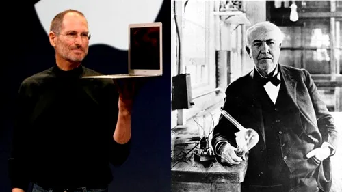 Thomas Edison și Steve Jobs, desemnați cei mai mari inventatori din istoria americană