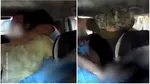 Momentul în care un bărbat ucrainean este târât cu forța de autorități pentru a lupta pe front. Fenomenul a luat amploare de la începerea războiului