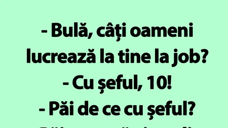 BANC | Bulă și șeful