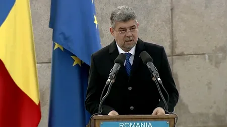 Premierul Marcel Ciolacu, DISCURS la ceremonia organizată în Parcul Carol I: 