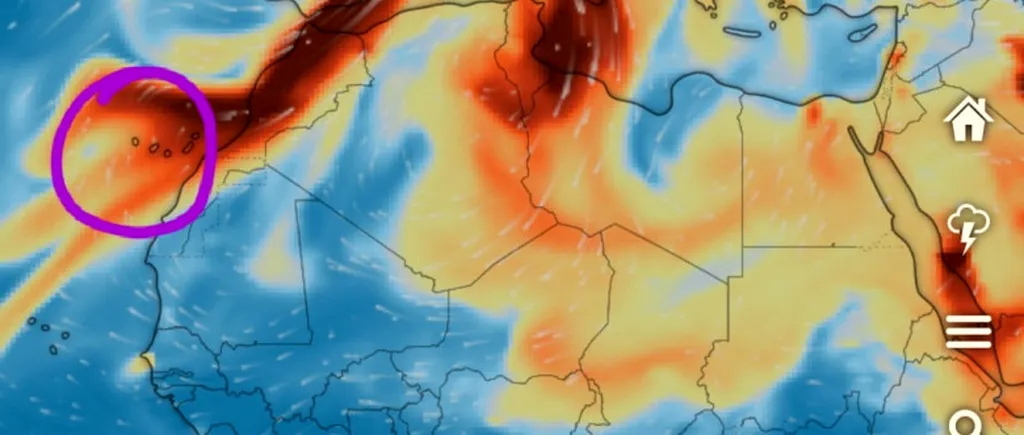 Norul toxic generat de vulcanul din La Palma ajunge duminică în România: „Se va întinde peste toată țara până luni seară”