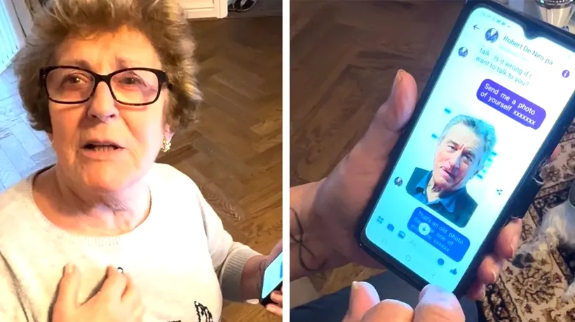 Această pensionară a crezut că discută cu Robert de Niro pe Facebook, dar nepoata ei și-a dat seama de întreaga tărășenie. Cu cine vorbise bătrâna