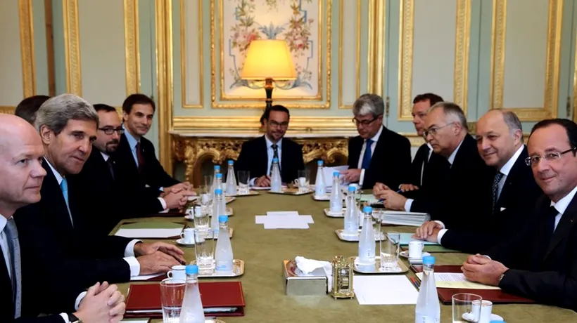 Miniștrii de Externe Kerry și Hague, la Paris pentru a stabili cu Hollande ce se va întâmpla în Siria