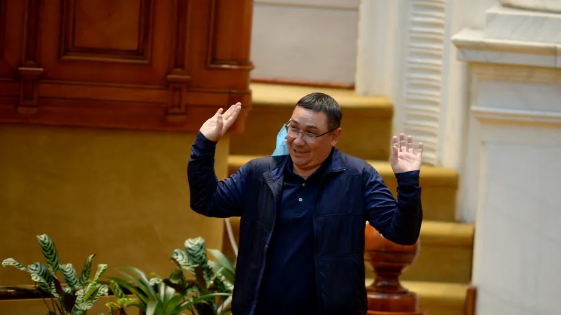 REACȚIE. Victor Ponta anunță: „Eu nu votez Legea Guvernului privind starea de alertă”