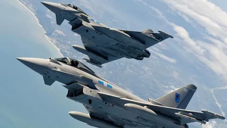 Avioane britanice din România, trimise pentru interceptarea unei aeronave ruse, deasupra Mării Negre