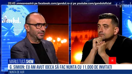 VIDEO | George Simion, despre nunta cu peste 11.000 de invitați: „N-am cum să fac poze cu toți. O să fac, poate, cu 200-300. Am o grămadă de oameni care mă cunosc și eu îi cunosc pe mare parte dintre ei”
