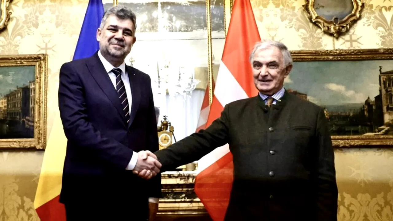 Marcel Ciolacu, întâlnire cu Marele Cancelar al Ordinului de Malta Riccardo Paternò di Montecupo