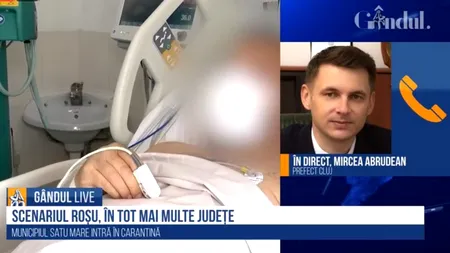 GÂNDUL LIVE. Mircea Abrudean, prefectul de Cluj: „Diferența o face numărul de teste! Dacă și în alte județe s-ar testa cât în Cluj...”