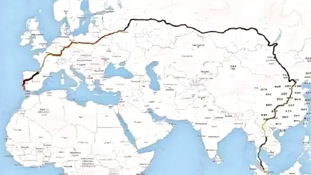 Cea mai lungă călătorie cu trenul pe care o poți face. 8.700 km și 13 țări. Câte zile durează