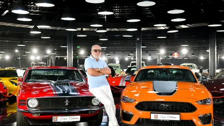 Colecția Țiriac vă invită să vizionați două exemplare produse la o jumătate de secol distanță: Ford Mustang Mach 1 1969 și Ford Mustang Mach 1 Coupe 2022