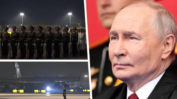 Avionul lui Putin a aterizat în China. Liderul de la Kremlin urmează să se întâlnească cu Xi Jinping