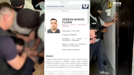 Un interlop condamnat la 18 de închisoare a fost capturat în București. Infractorul era căutat încă din 2021
