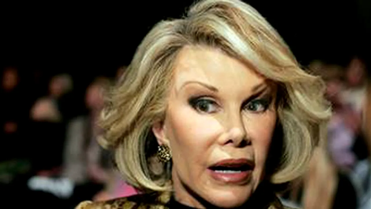 Actrița și prezentatoarea TV americană Joan Rivers a murit