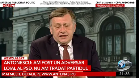 În relația cu partidele care-l susțin, Crin Antonescu merge pe principiul 