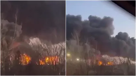 Ucraina a bombardat un depozit de petrol din Rusia. Bazele petroliere, principala sursă de finanțare în războiul dus de Kremlin