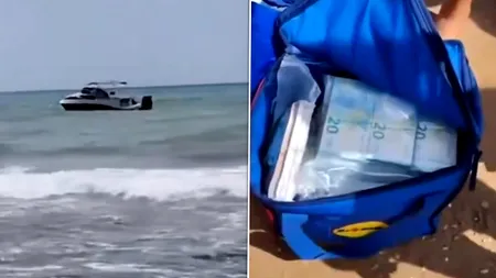Saci cu sute de mii de euro au ajuns pe o plajă din Sicilia. Turiștii au ajutat autoritățile să recupereze banii