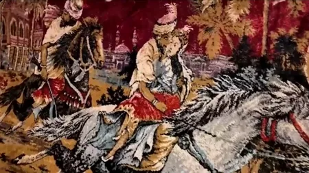 O mai aveți la bunici sau părinți, acasă? Prețul absurd cerut de un român pentru celebra carpetă „Răpirea din Serai”