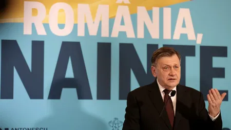 Crin Antonescu spune că GEORGESCU trebuie să candideze: Dacă majoritatea românilor doresc înlocuirea UE cu relația cu Dumnezeu, ne conformăm